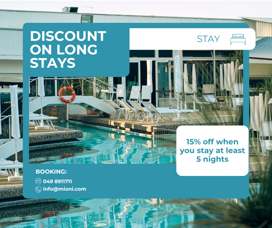 Long stays: -15% discount