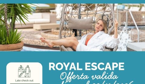 Royal Escape : Late Check Out & Royal Spa gratuita per soggiorni dal lunedì al giovedì