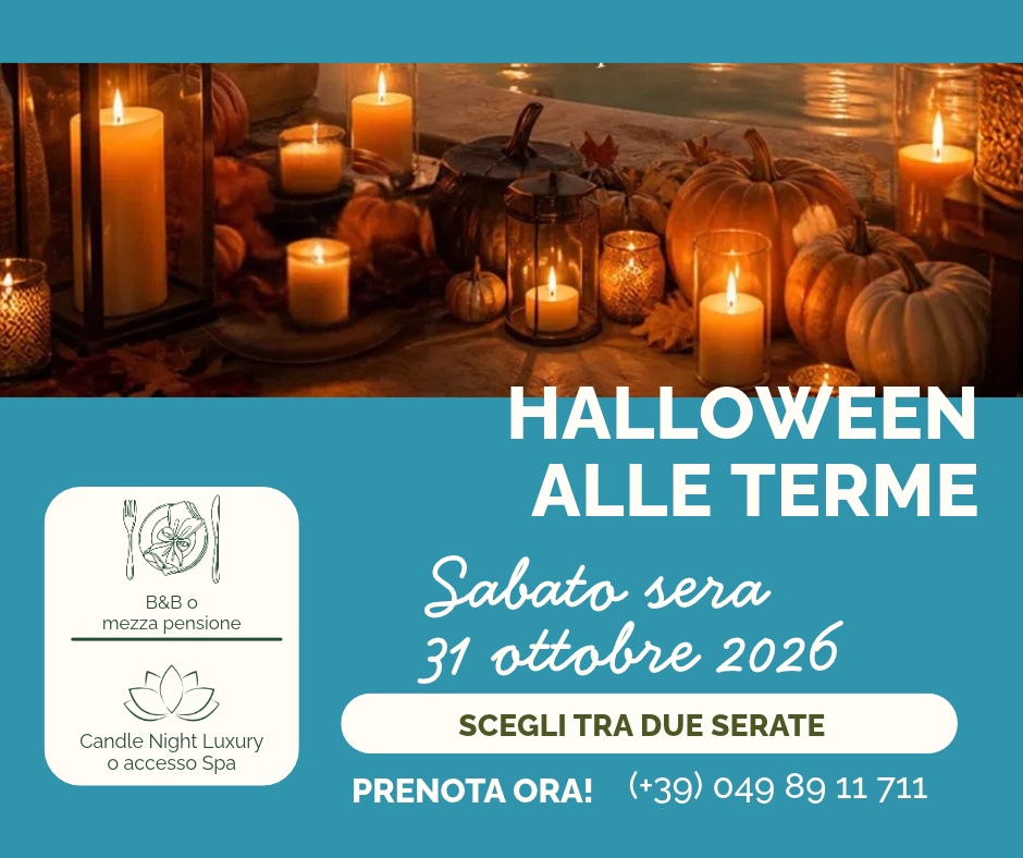 Halloween alle Terme 2026: una notte, due modi per viverla